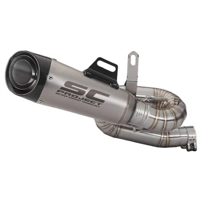 Silenciador de escape tubo link médio para Triumph Street Triple RS R 765 660 2017-2024 - Imagem 1 de 4