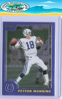 Peyton Manning 2000 Topps #CP10 Chrome Previews Indianapolis Colts - Image 1 of 2