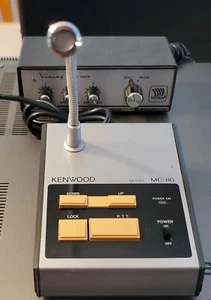 KENWOOD MC-80 Ham Radio Desk Top Microphone. - Zdjęcie 1 z 1