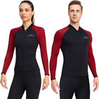 Wetsuit Tops 1.5mm Wetsuits Protection Diving Vest Swimsuit