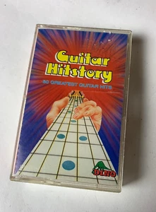 Guitar Hitstory 50 Greatest Guitar Hits Cassette Tape Dino Music Australian Made - Picture 1 of 3