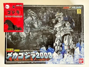 Mechagodzilla 2003 Chogokin GD-45 Bandai Figur Bonus Sticker dabei - Bild 1 von 23