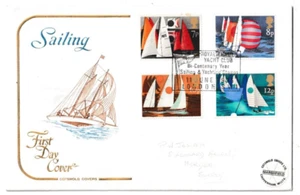 11/6/1975 UK GB FDC - Sailing - Yachting & Sailing - London SW1 Special Postmark - Picture 1 of 2