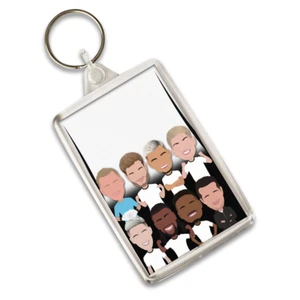 Fulham 2024-25 Keyring Key Chain Vector Heroes Cottagers Fans Gift - Picture 1 of 1