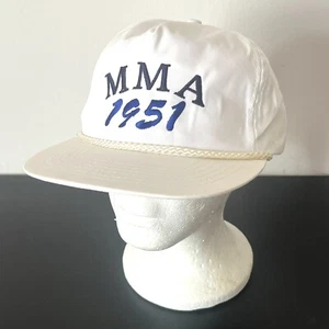 Vintage MMA 1951 Maine Maritime Academy Class of 1951 Adjustable Hat Otto Cap - Bild 1 von 13