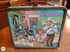Vintage 1965 Bonanza Metal Lunch Box