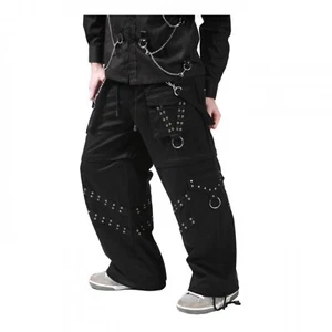 Men Gothic Fetish Cyber Trouser - Picture 1 of 5