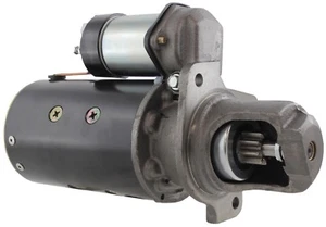 NEW! USA Built Starter for CASE 580/450 12V 9 Tooth 1107874 1107516 D32189 H.D. - Picture 1 of 5