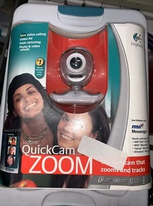 Logitech Webcam - Quick Cam Zoom QCZ00M 961325-1403 For Windows XP Or Earlier - Picture 1 of 9