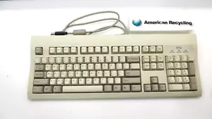 WYSE KU-8933 USB WIRED KEYBOARD WHITE 901716-08-works great - Picture 1 of 7