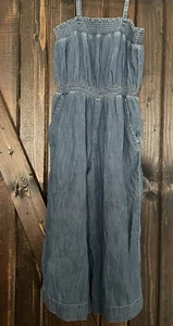 Old Navy Girls Soft Denim Jumper- Size Small - Picture 1 of 1