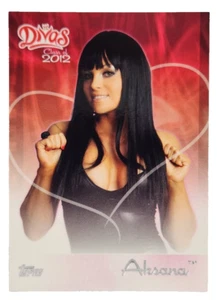 Tarjeta de lucha libre 2012 Topps WWE DIVAS clase de 2012 #5 AKSANA W168 - Imagen 1 de 2