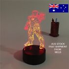 3D LED night Light Remote &Touch control. Iron Man LED table Desk Lamp Xmas Gift