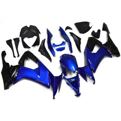 Fairing Plastic Kit for Kawasaki 2008 2009 2010 Gloss Blue Ninja ZX10R ZX1000 Foto 1 de 4