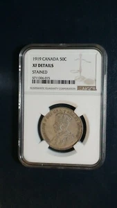 1919 Canada FIFTY CENTS NGC XF SILVER 50C Coin PRICED TO SELL NOW!  - Picture 1 of 4