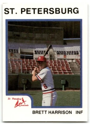 1987 ProCards Brett Harrison St. Petersburg Cardinals #2013 - Image 1 of 2