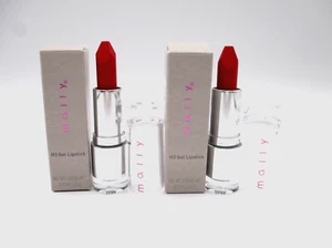 Lot / 2 Mally H3 Gel Lipstick ~ Poppie ~ 0.12 oz / 3.4 g ( x2 ) ~ BNIB - Picture 1 of 4