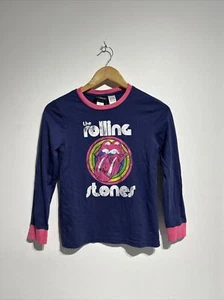Camiseta The Rolling Stones Niños Talla 10 Banda Manga Larga - Unisex - Aspecto Vintage - Imagen 1 de 6