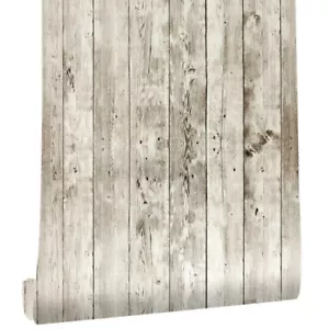Light Brown Wood Self Adhesive Film Contact Paper Wood Peel and Stick Wallpaper - Picture 1 of 7