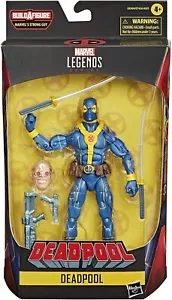 MARVEL LEGENDS SERIE BUILD-A-FIGURE DEADPOOL COLECCIÓN 6 PULGADAS AZUL DEADPOOL - Imagen 1 de 7