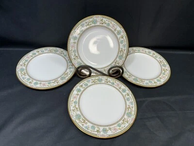 Noritake "SAKURA" Japan ~ Bone China ~ #9704 ~ Set of 4 ~ Bread Plates ~ 6 1/2" - Image 1 of 4
