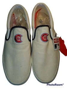 VANS Chicago Cubs Wool MLB Classic Slip-On Shoes U.S. Size 12 - Picture 1 of 6