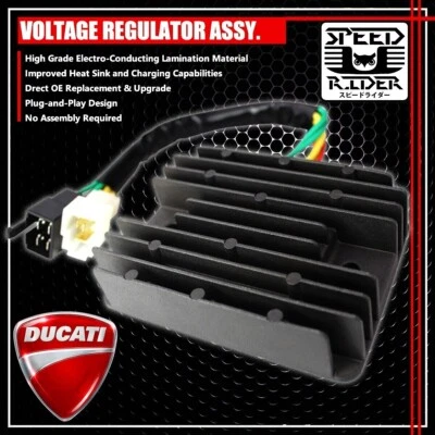 PARA DUCATI MONSTER 600-916/SPORT OE RETIFICADOR/REGULADOR DE TENSÃO OE 54040111C - Imagem 1 de 3
