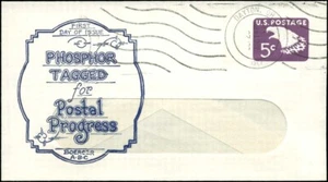 US FDC #U550a Boerger Cachet Dayton, OH Tag - Picture 1 of 1
