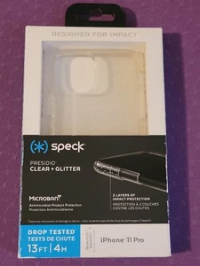 Speck Presidio iPhone 11 Pro Case Hülle - Klar/Glitzer - Bild 1 von 3