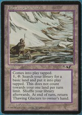 Thawing Glaciers Alliances HEAVILY PLD Land Rare MTG CARD (ID# 211680) ABUGames