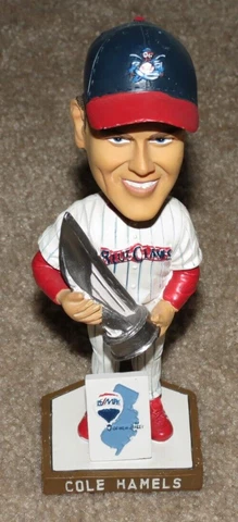 Cole Hamels Lakewood BlueClaws Bobblehead - Stadium Giveaway SGA Cover