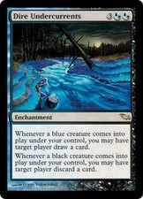 Dire Undercurrents NM MTG Shadowmoor Magic