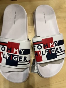 Deslizadores Tommy Hilfiger para niños talla UK 5 - Imagen 1 de 6