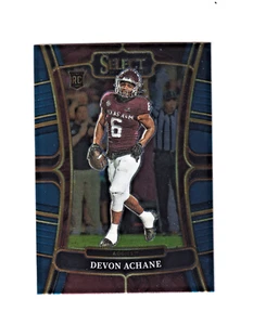 2023 Panini Select Devon Achane Rookie #20 Draft Picks Football Rc - Bild 1 von 2