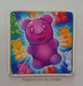 GUMMY BEAR CRUSH FRIDGE MAGNET - M602 - Picture 1 of 1