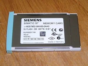 Siemens 6ES7952-0KH00-0AA0 E:06 S7-400 FLASH EPROM 256kB used as new condition - Imagen 1 de 3
