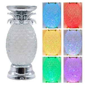 9.5" Pineapple LED Color Changing Shine Lava Lamp,Swirling Water Waves Lamp K... - Picture 1 of 9