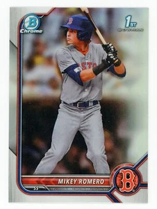 2022 Bowman Draft - Chrome Mikey Romero #BDC-42 Refractor (RC) - Picture 1 of 2