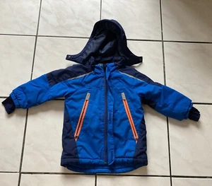 H&M Skijacke Anorak Jacke mit Kapuze Winter Gr 98 - Bild 1 von 12