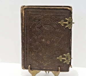 ANTIQUE VICTORIAN PICTURE ALBUM W/ PHOTOS (A) *PLEASE READ* - Picture 1 of 8