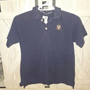 Vintage 90s Warner Brothers Looney Tunes Taz Polo 1999 Boys 7/8 - Picture 1 of 8