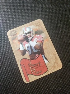 1997 Pacific Philadelphia Collection Jerry Rice #33 NFL Photoengravings Card - Picture 1 of 2
