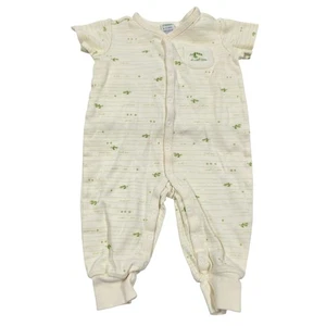 Gymboree Baby 6-12 Months Green Sweet Pea Romper Infant Outfit Clothes 2002 VTG - Picture 1 of 5