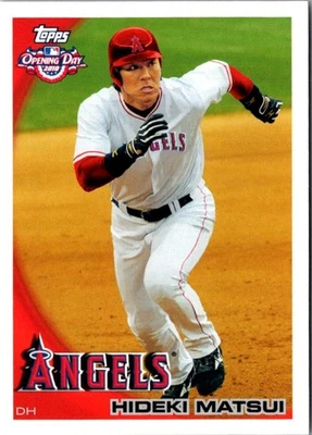 2010 Topps Opening Day Hideki Matsui #83 Los Angeles Angels Baseball Card - Image 1 of 2