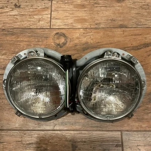 Vintage Ford Part No.499-2100G1 OEM Pair Of Headlight Assy.58? - Picture 1 of 8