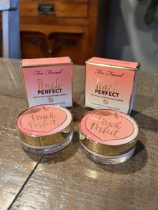 Too Faced 0.12oz Peach Perfect Mattifying Loose Setting Powder Translucent (2pk) - Picture 1 of 3