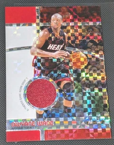 2005-06 Topps Finest Dwyane Wade Xfractor Finest Fact Game Used Shorts #8/49 SP - Picture 1 of 11