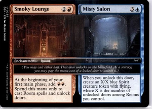 Smoky Lounge // Misty Salon Duskmourn: House of Horror Regular 235 DSK MTG - Picture 1 of 2