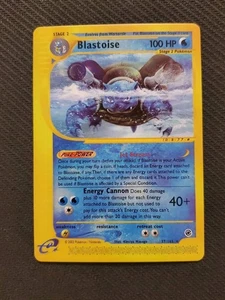 Pokemon Blastoise 37/165 Expedition Non Holo - Picture 1 of 2