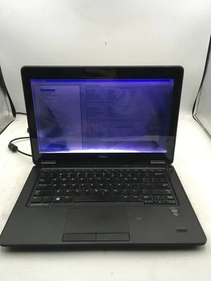 DELL LATITUDE E7250 - BOOTS TO BIOS - INTEL I7 5600U - NO RAM - NO OS - READ -BB - Image 1 of 4